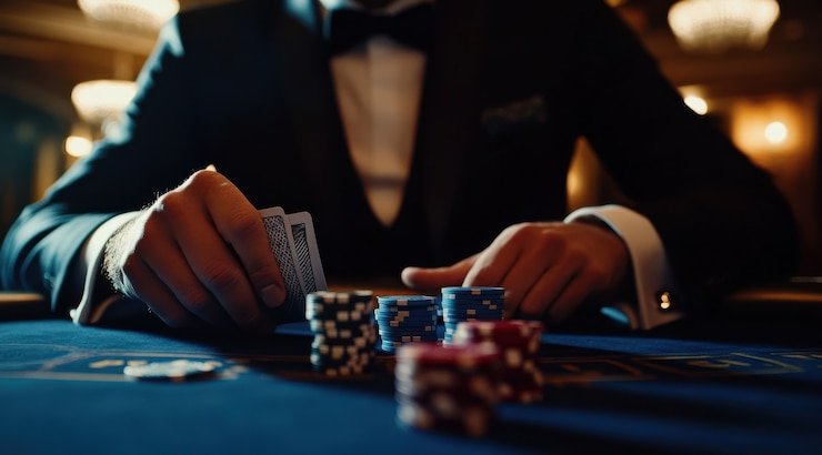 Tampilan smartphone menunjukkan meja roulette live dari aplikasi majapahit 4d dengan streaming video jernih
